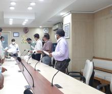 Secretary (Fertilizers) on 14.8.2020 administered a pledge on Fundamental Duties of a Citizens enshrined in the Constitution of India   