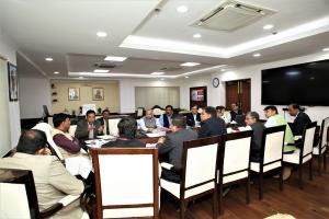 Mansukh Mandaviya Mos held an eclectic meeting - 2