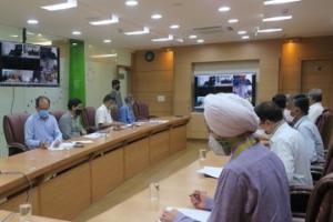 Quarterly Review Meeting (QRM) is respect for all fertilizer PSUs held today through Video Conferencing under the Chairmanship of Secretary (Fertilizers)